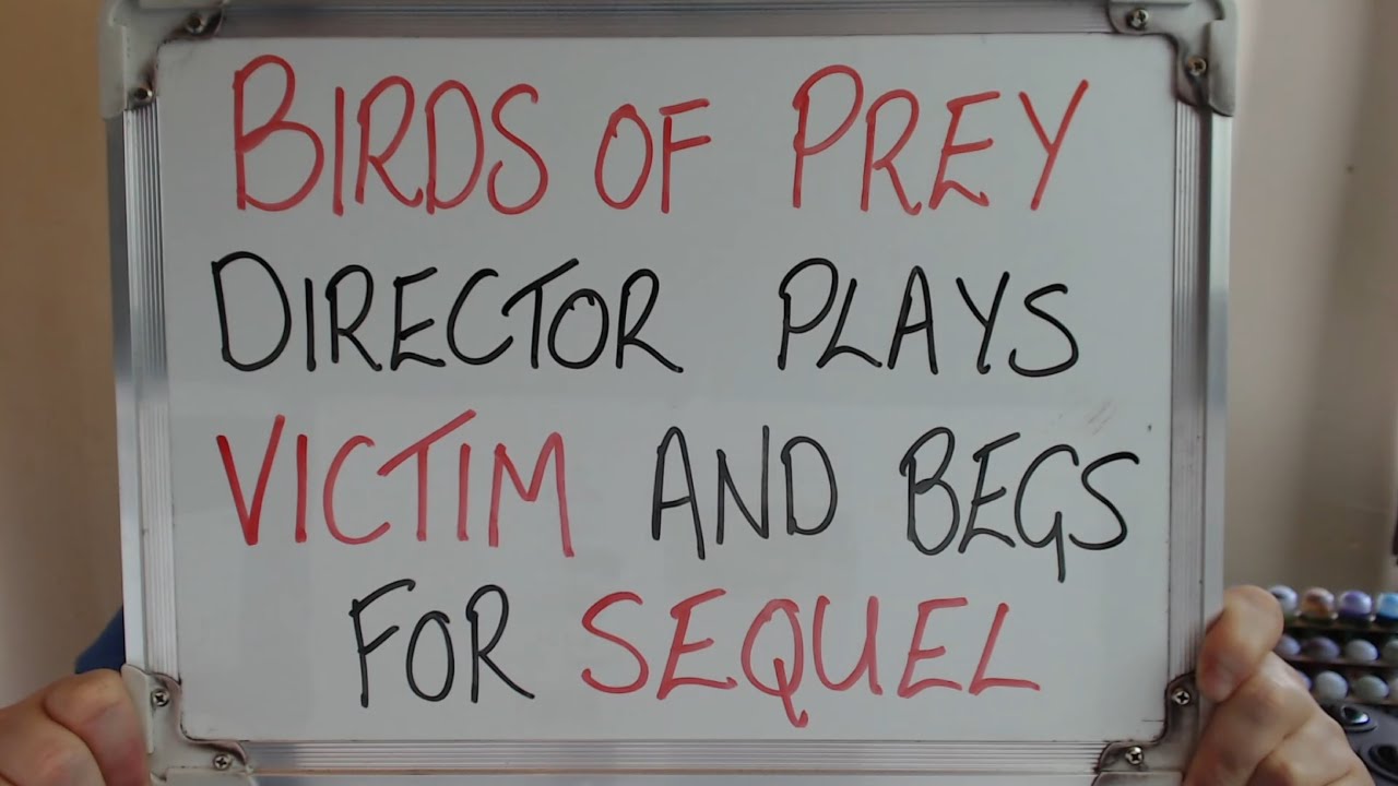 BIRDS OF PREY Director Plays EVERY VICTIM CARD SHE HAS and wants SEQUEL!!