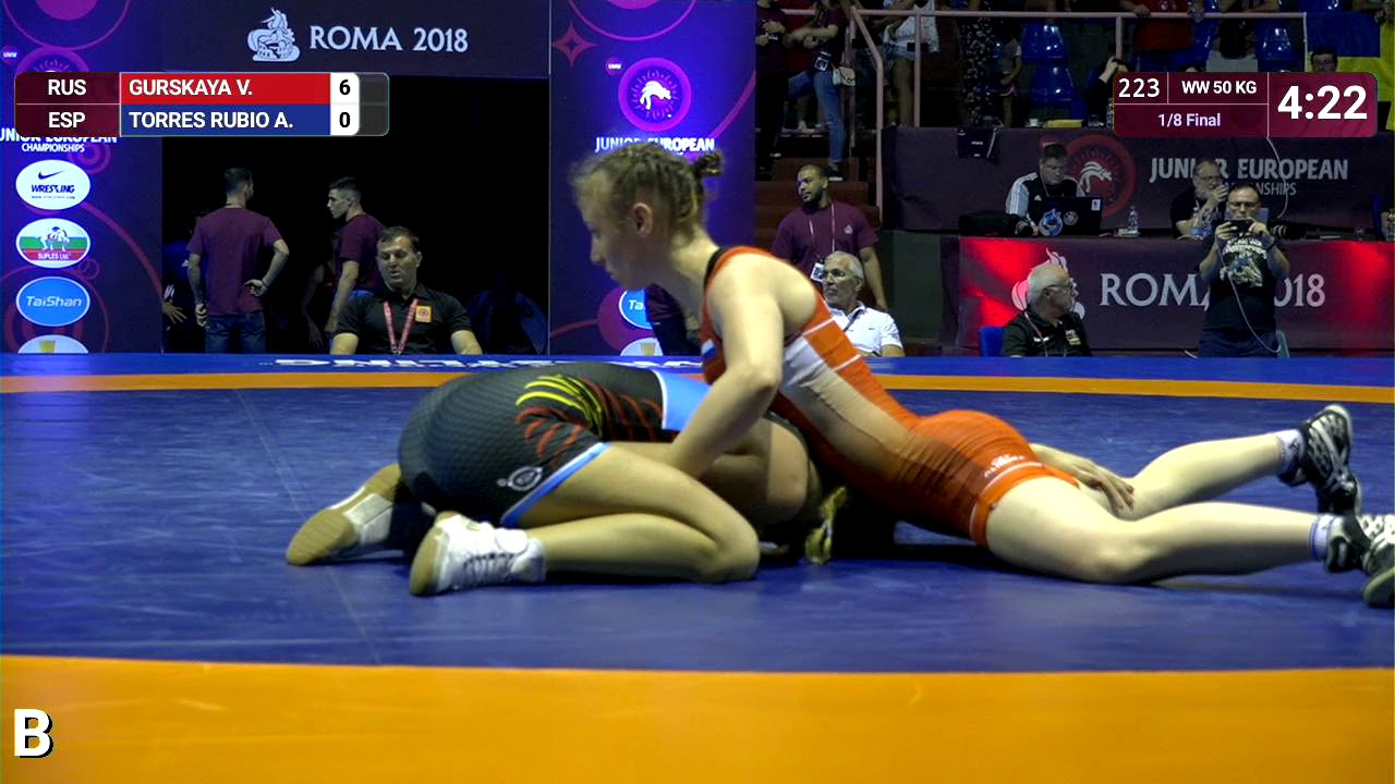 1/8 WW - 50 kg: V. GURSKAYA (RUS) v. A. TORRES RUBIO (ESP)