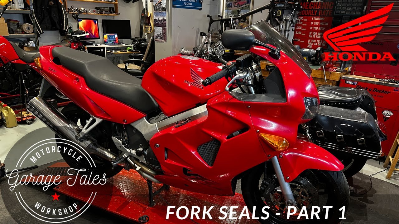 Honda VFR800 Interceptor Fork Seals - Part 1
