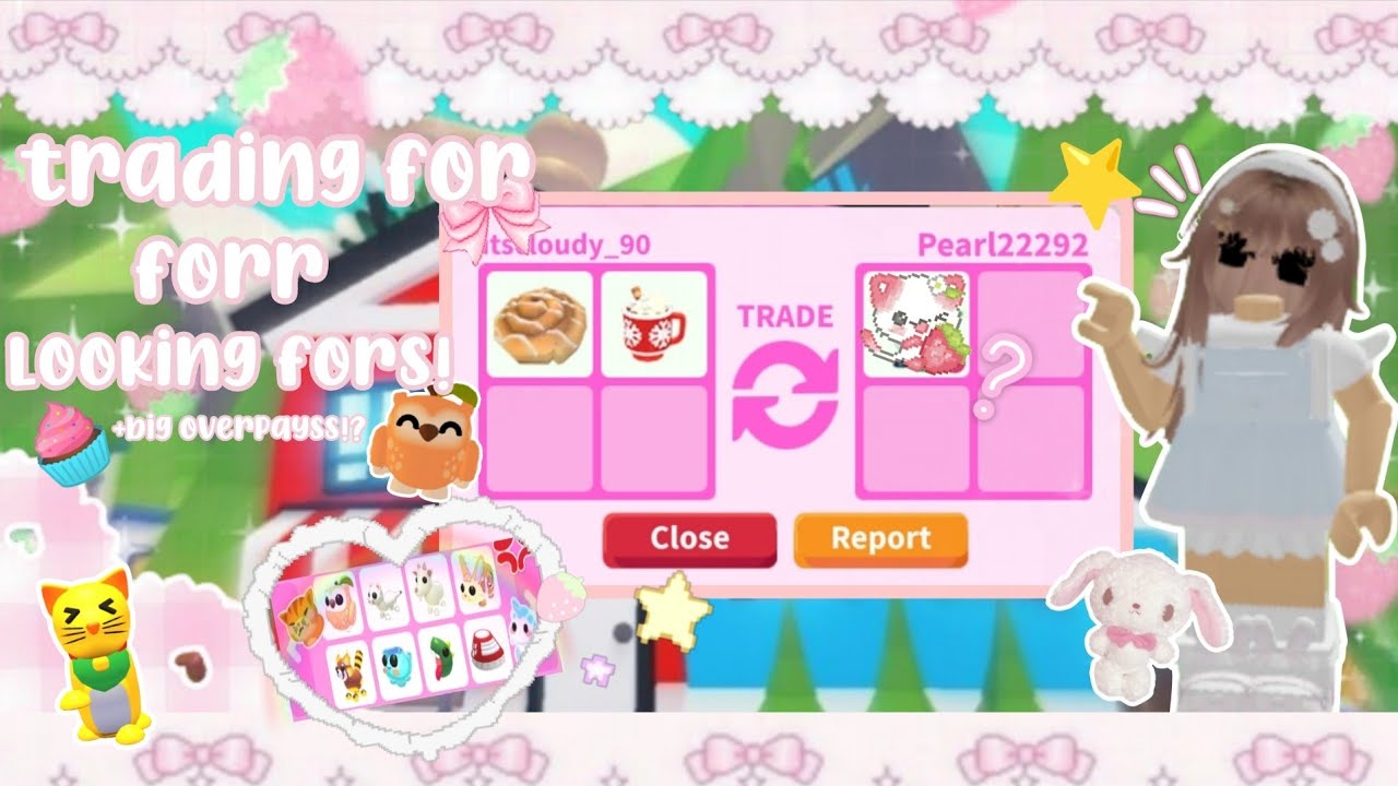 🌸~Trading for my looking forss!! 💗|ADOPT ME| amieyaaxluvss!! 🍓| Getting overpayss!| 