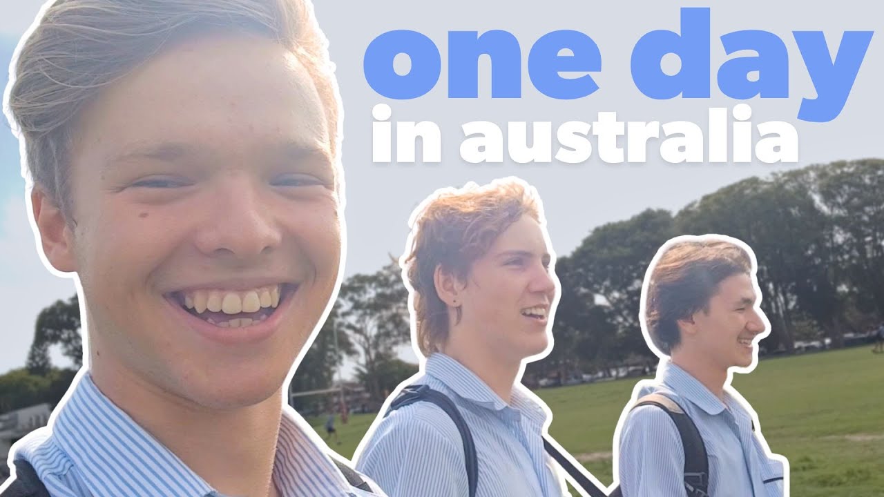 ONE DAY in my life as an exchange student 🇦🇺 exchange year australia | Colin Vlog 2