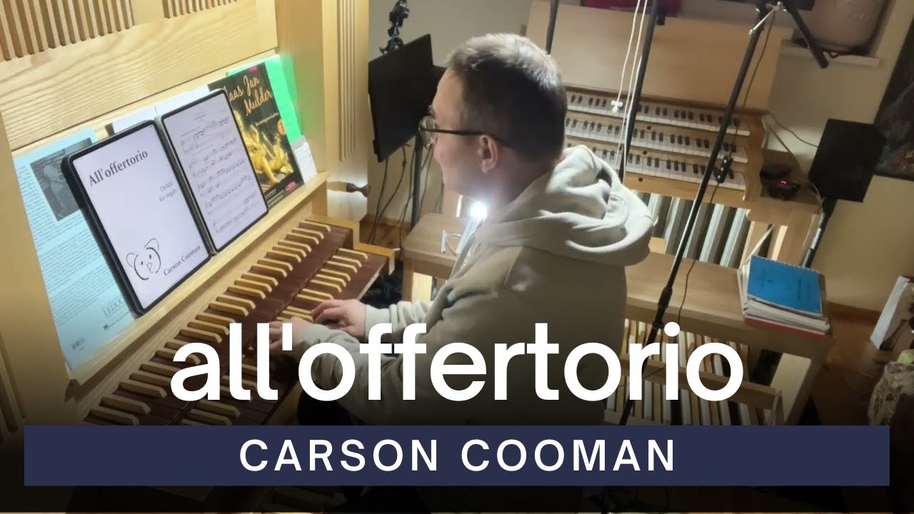 All'Offertorio | Carson Cooman | Home Practice Organ | Sudovian Organ Workshop