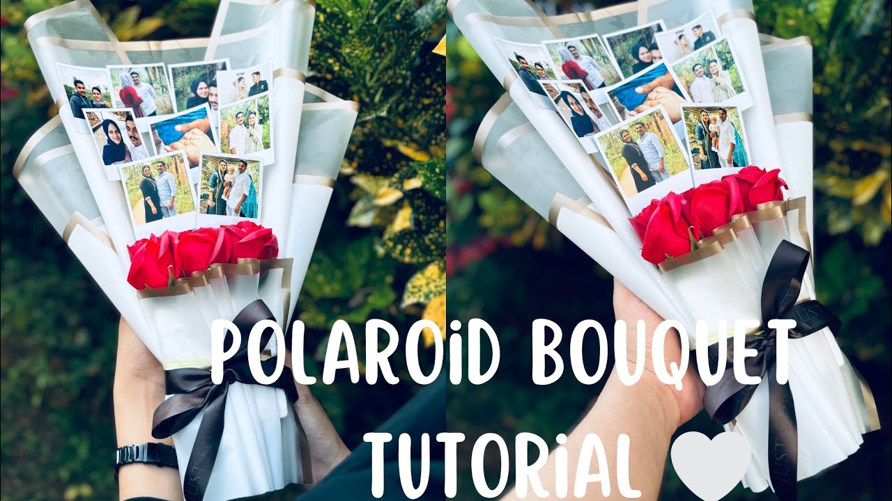 POLAROID BOUQUET TUTORIAL 🤍