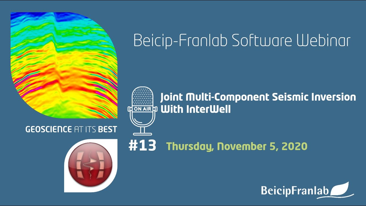 Webinar #13 - Multi-Component Seismic Inversion with InterWell