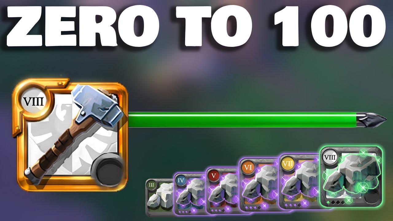 ZERO TO HERO Stone Hammer Albion Online Guide