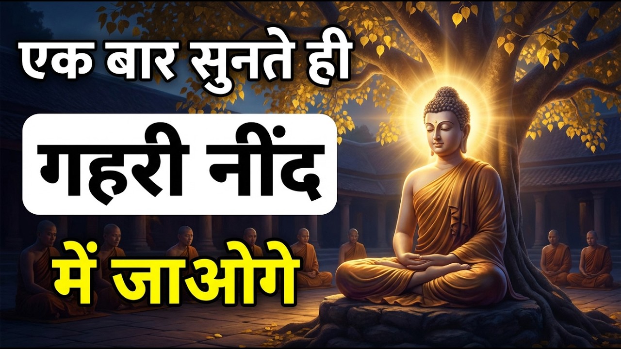 गहरी नींद का रहस्य | The Secret of Deep Sleep(A Buddhist  Story)