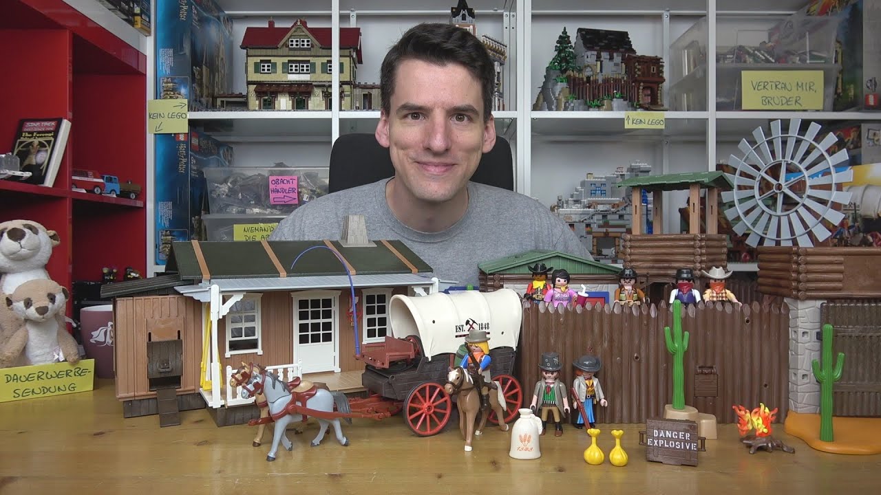 Ist Playmobil f&uuml;r Kinder netter als LEGO&reg;? Die aktuelle Westernwelt macht mir Freude!