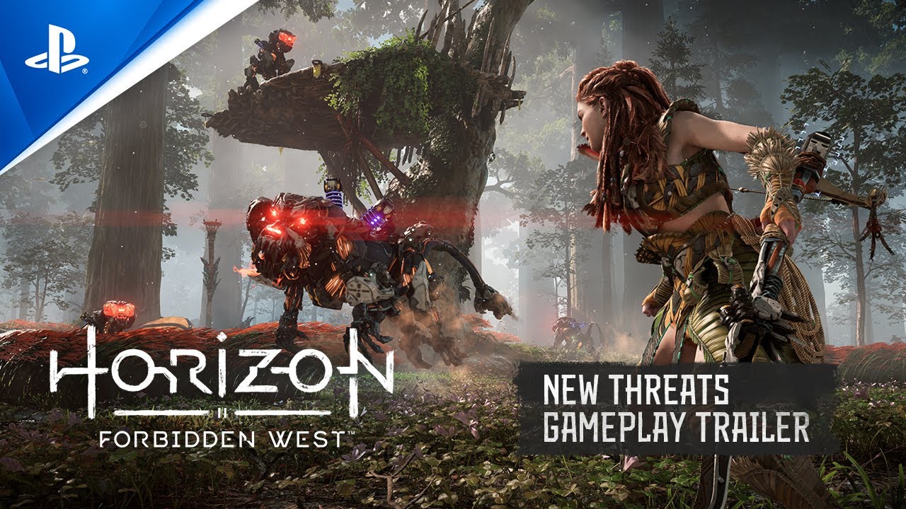 Horizon Forbidden West | New Threats Gameplay Trailer | PS5, PS4
