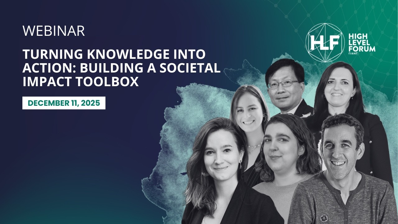 Turning knowledge into action : Building a Societal Impact Toolbox | HLF Webinar