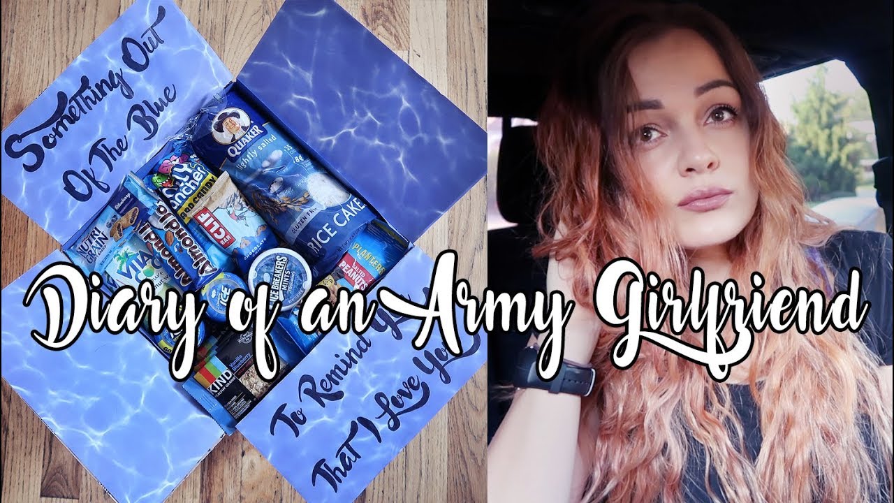 Diary of an Army Girlfriend: Something Out Of The Blue Care Package & Mini Deployment Update