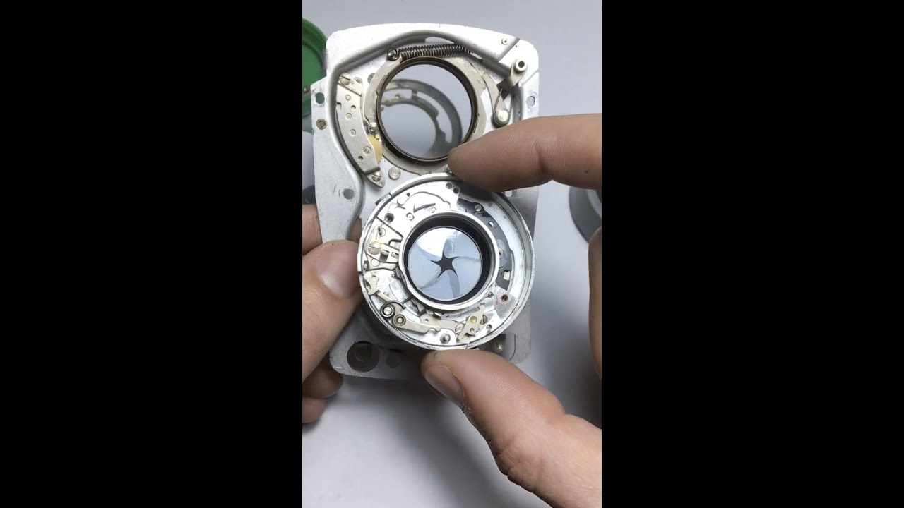 Rolleiflex Automat TLR oily Shutter Repair
