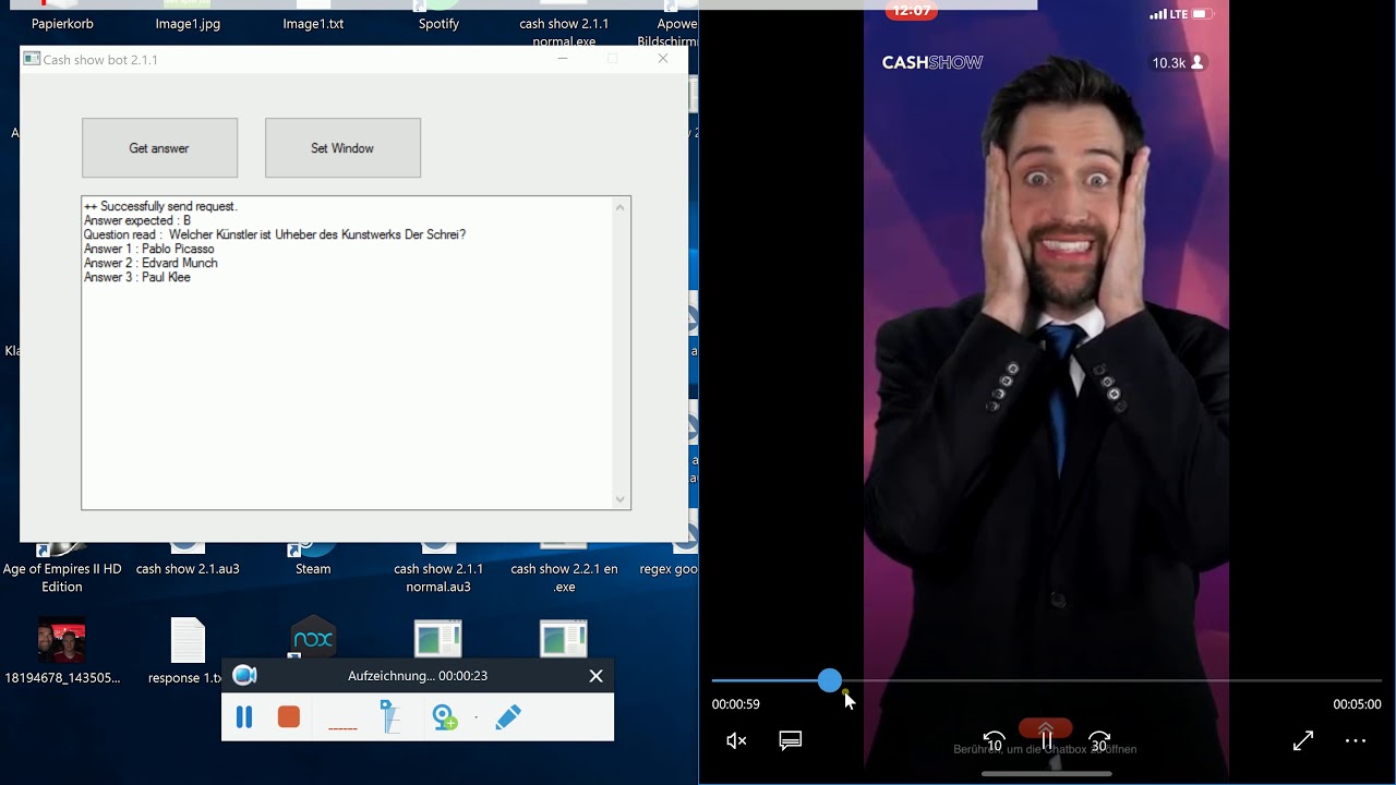 Cash Show 2.2.1 Hack/Bot