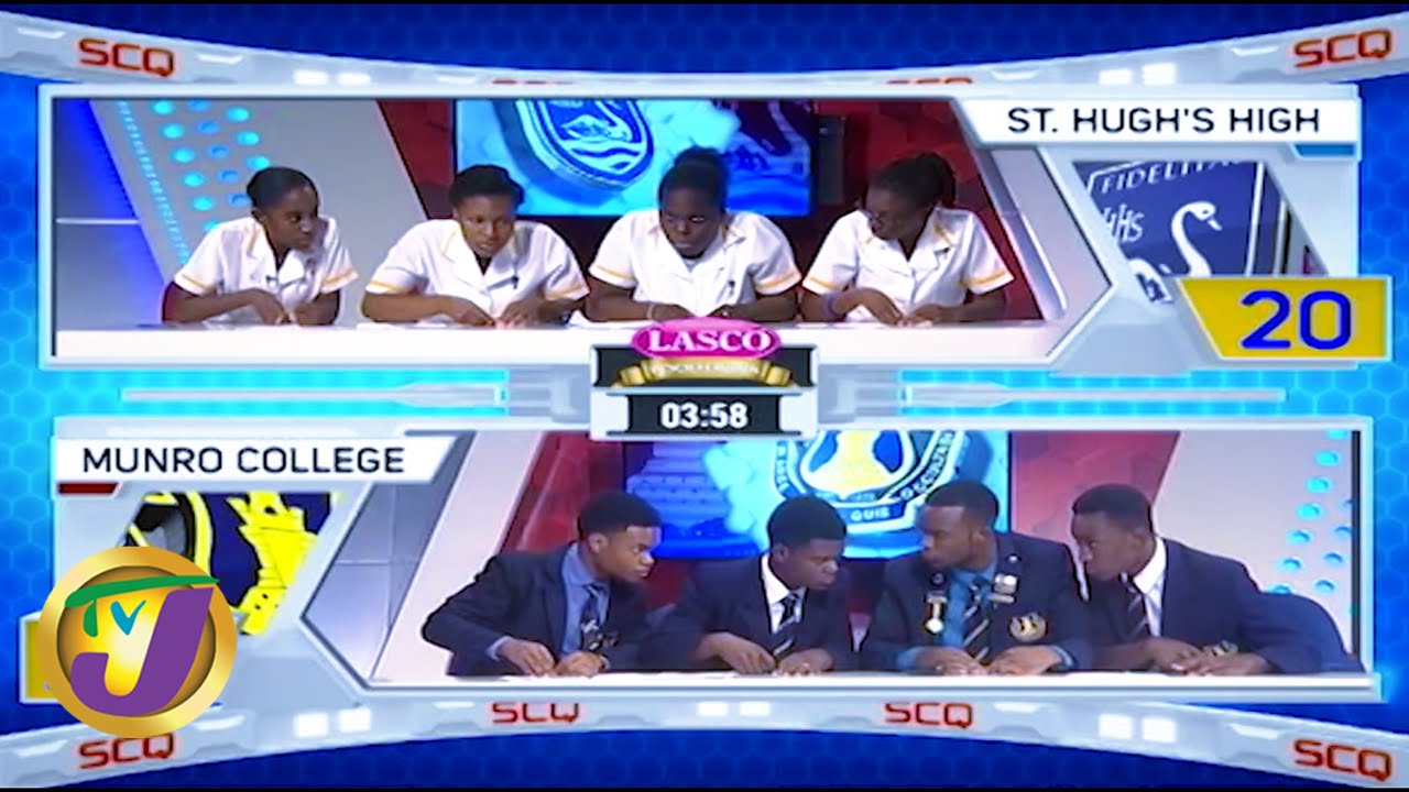 St. Hugh's High vs Munro College | TVJ SCQ 2020