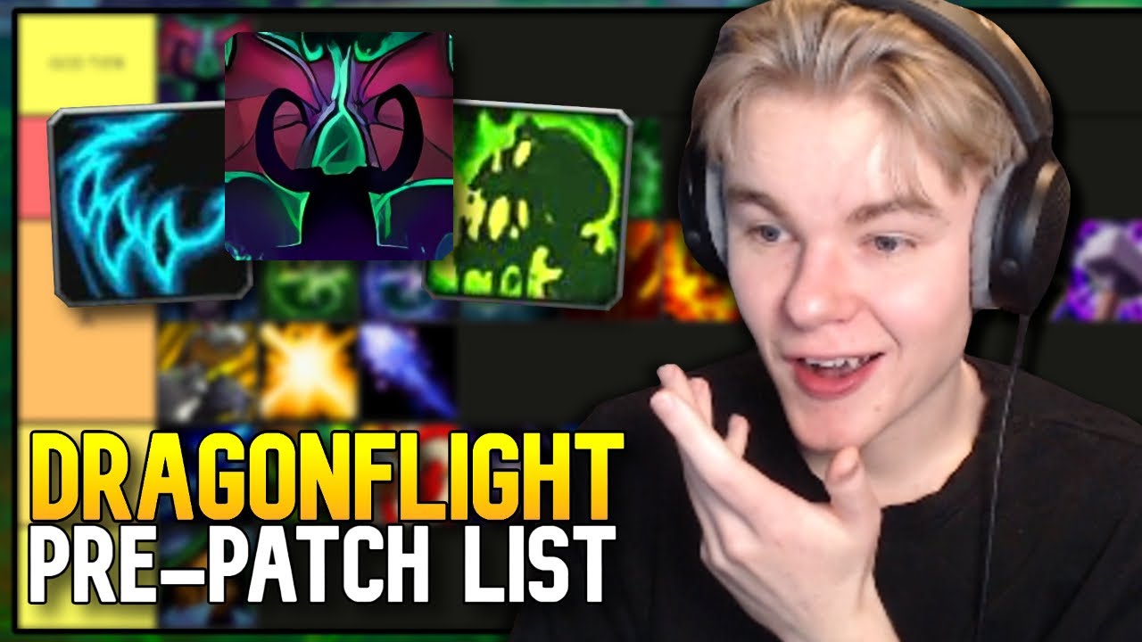 Ranking ALL Specs! - Dragonflight Pre-Patch (Tier List)