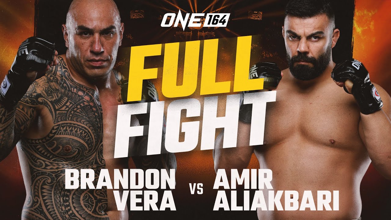 Брэндон Вера против Амира Алиакбари | Полный бой ONE Championship