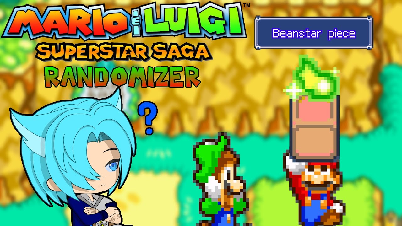 Let's try another Superstar Saga RANDOMIZER run!
