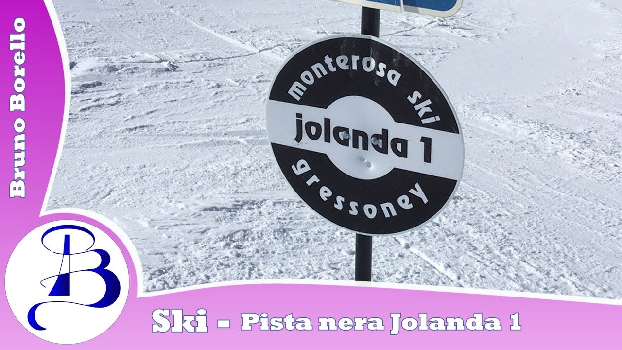 Monterosa Ski - Pista nera Jolanda 1 (Valle di Gressoney - AO)