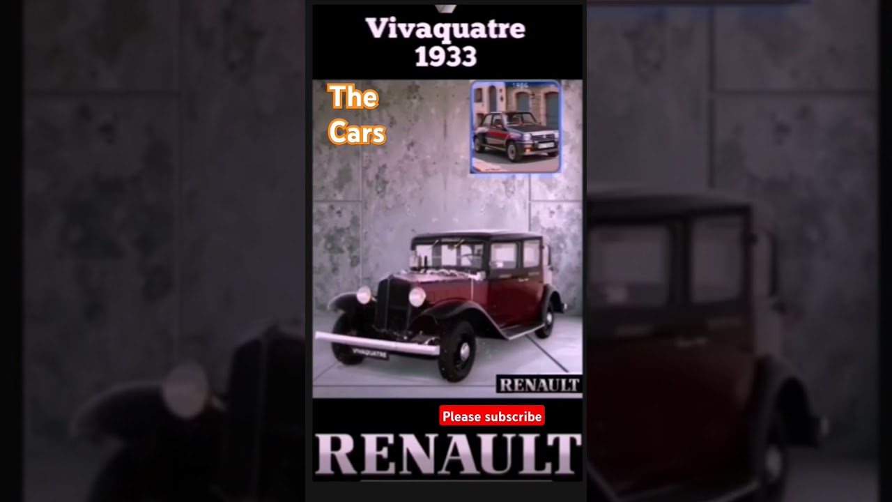 The Cars #renault #renaultcars #thecars #carshow #carhistory