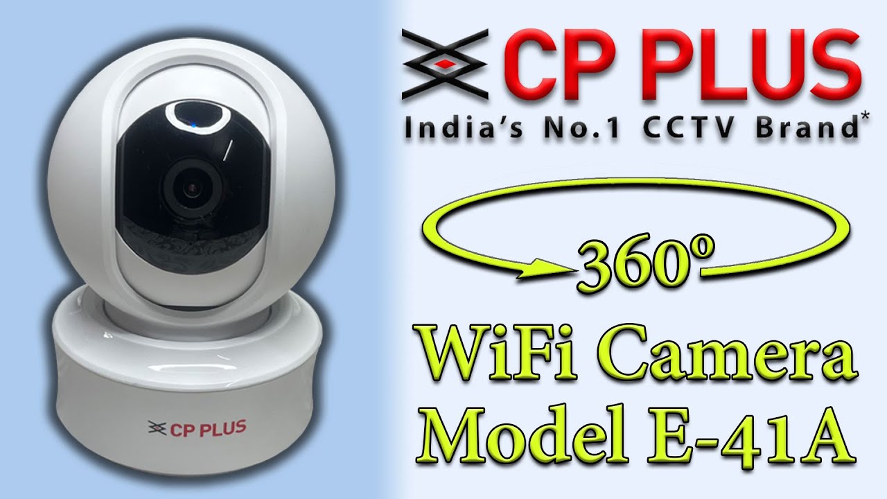 CP PLUS EZYKAM+ CP-E41A | CP E-41A UNBOXING REVIEW | CP-E41A INSTALL | HOW TO INSTALL CP-E41A WIFI