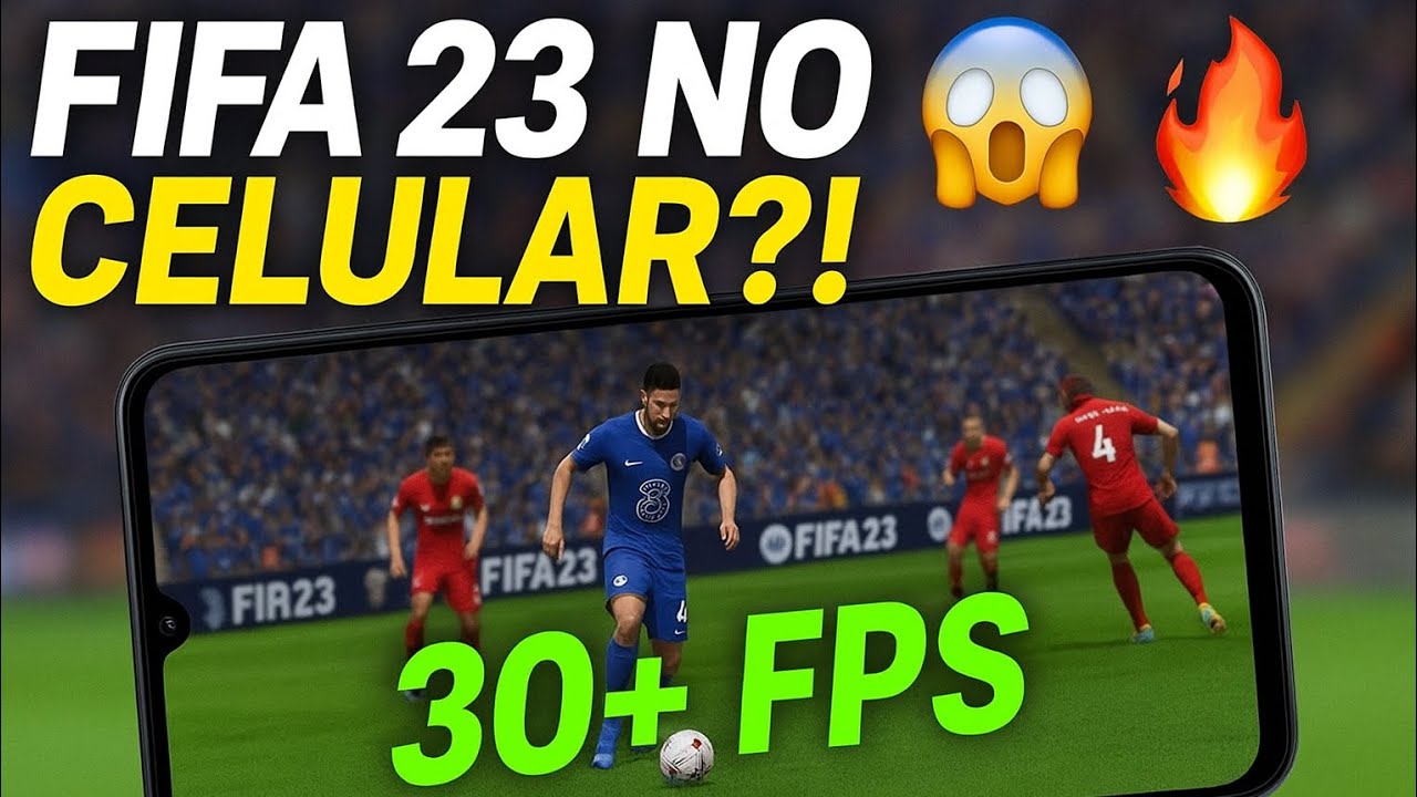 FIFA 23 no ANDROID?! 😳 Eden Legacy rodando a 30+ FPS no Galaxy A56