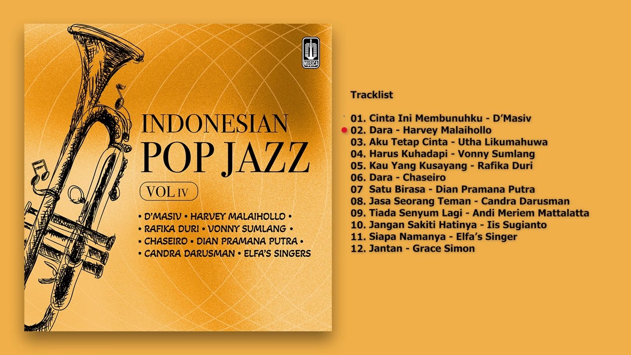 D'MASIV, Candra Darusman, Grace Simon - Album Indonesian Pop Jazz IV | Audio HQ