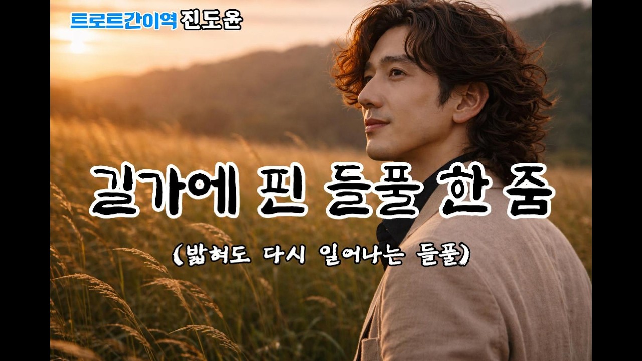 길가의 들풀처럼 버텨낸 인생이야기〈길가에 핀 들풀 한 줌〉#진도윤, #들풀한줌, #트로트간이역