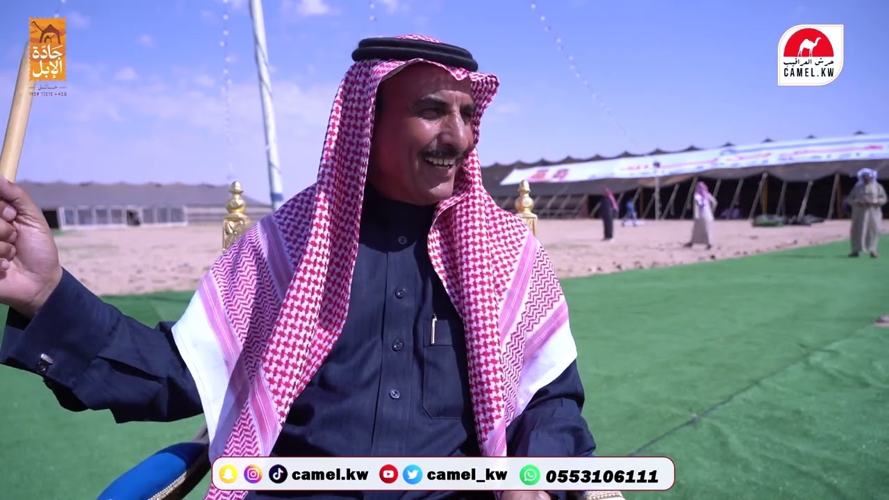 زيارة مقر مالك الابل: فهد بن ناهس براك  ب #جاده_حايل