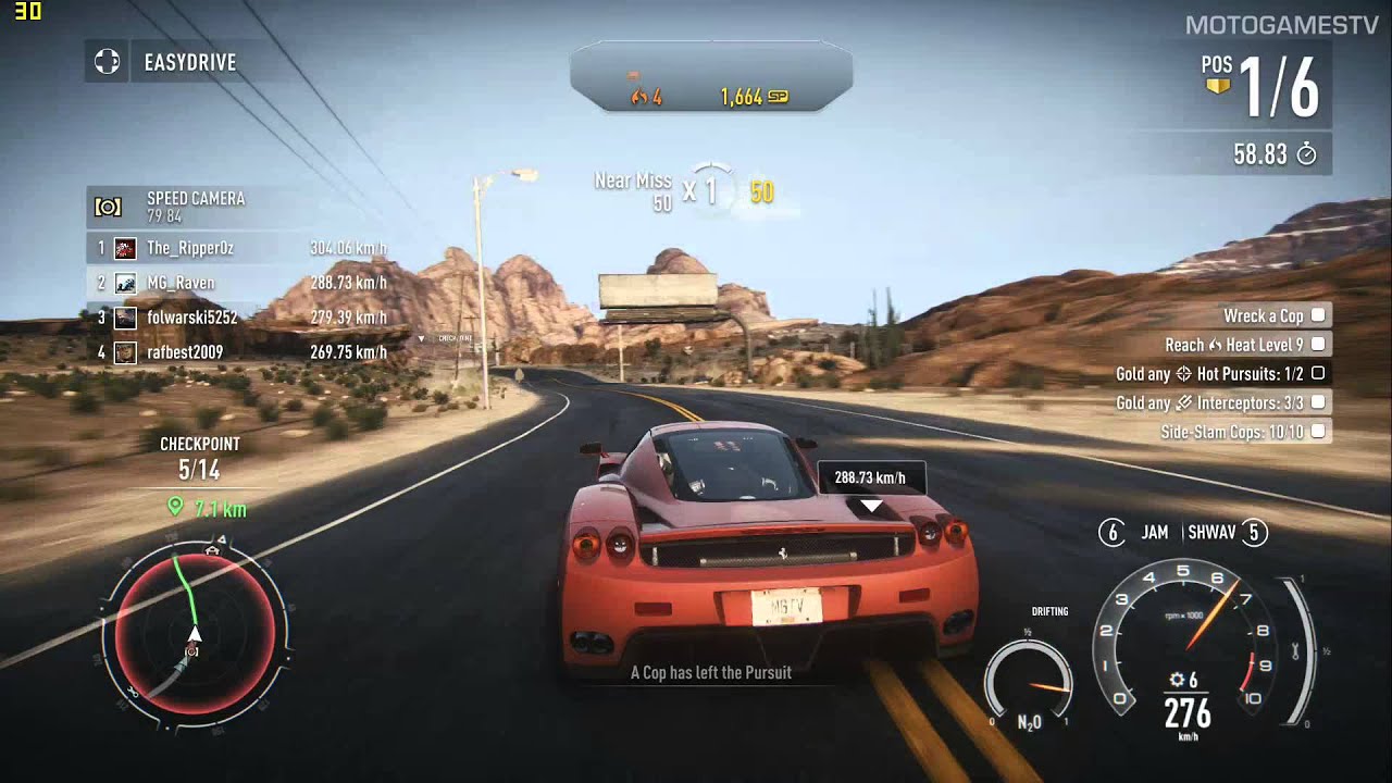 Need for Speed Rivals PC - Ferrari Enzo Gameplay
