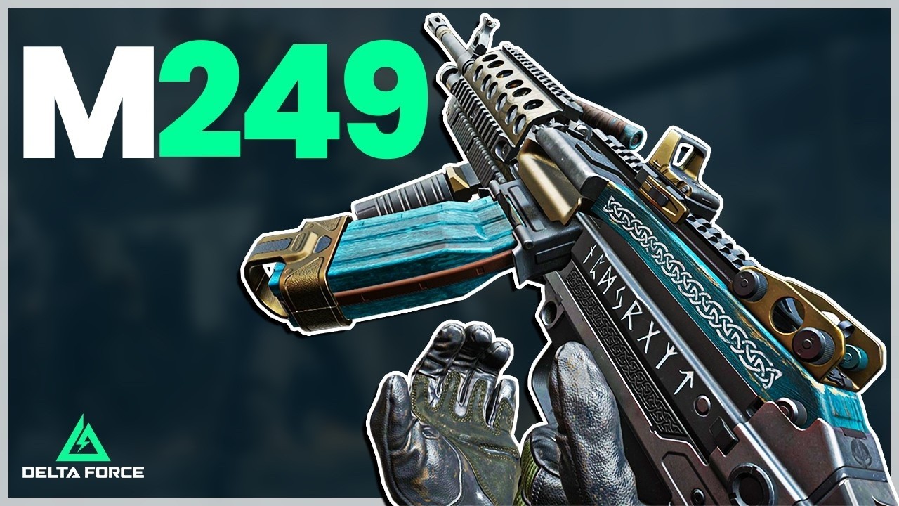 M249 a Laser Build in Season 8 l Delta force mobile l Delta force