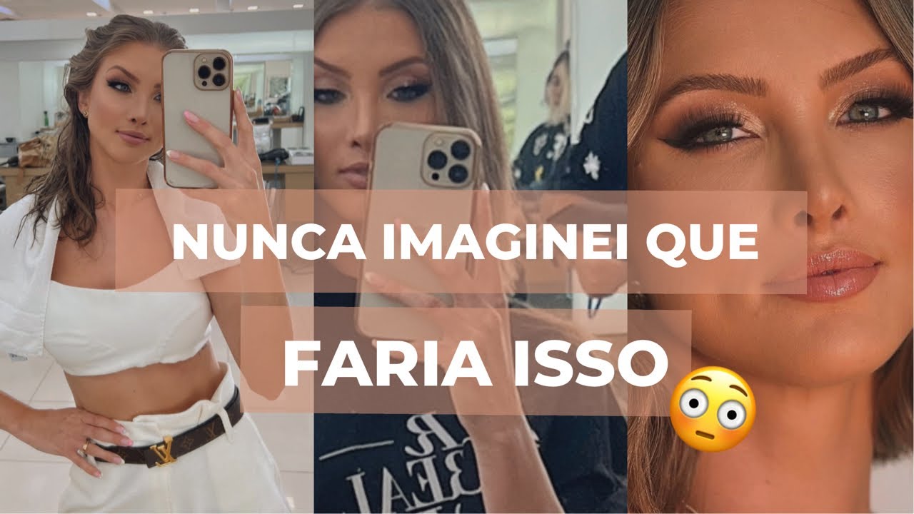 TIVE UM VERDADEIRO SURTO! 💇🏼‍♀️😳