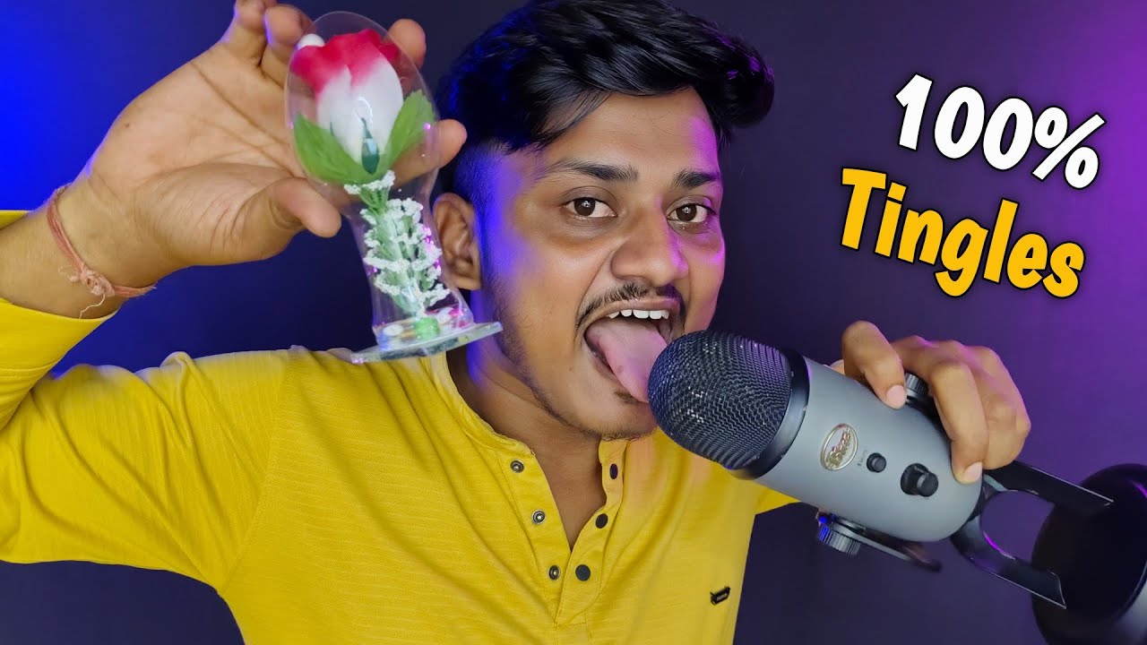 100% Tingly Fast ASMR: Mouth, Water & Tapping 