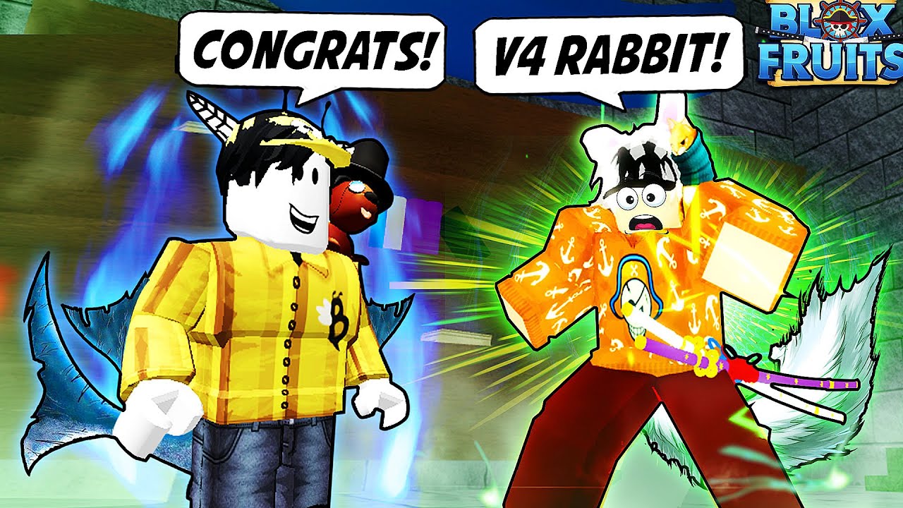 BLOX FRUITS | NAKUHA KO NA ANG RACE V4 NG RABBIT! | ROBLOX