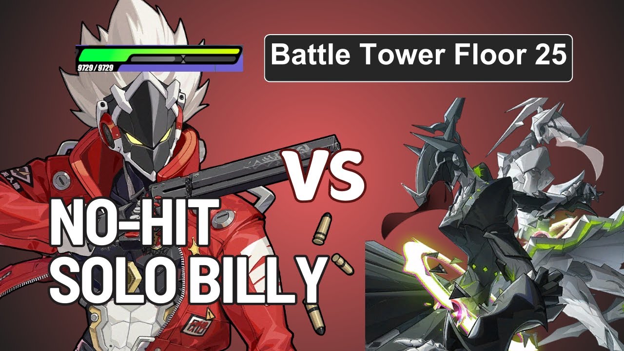 Battle Tower Floor 25: No-Hit Solo Billy. ZZZ v1.3