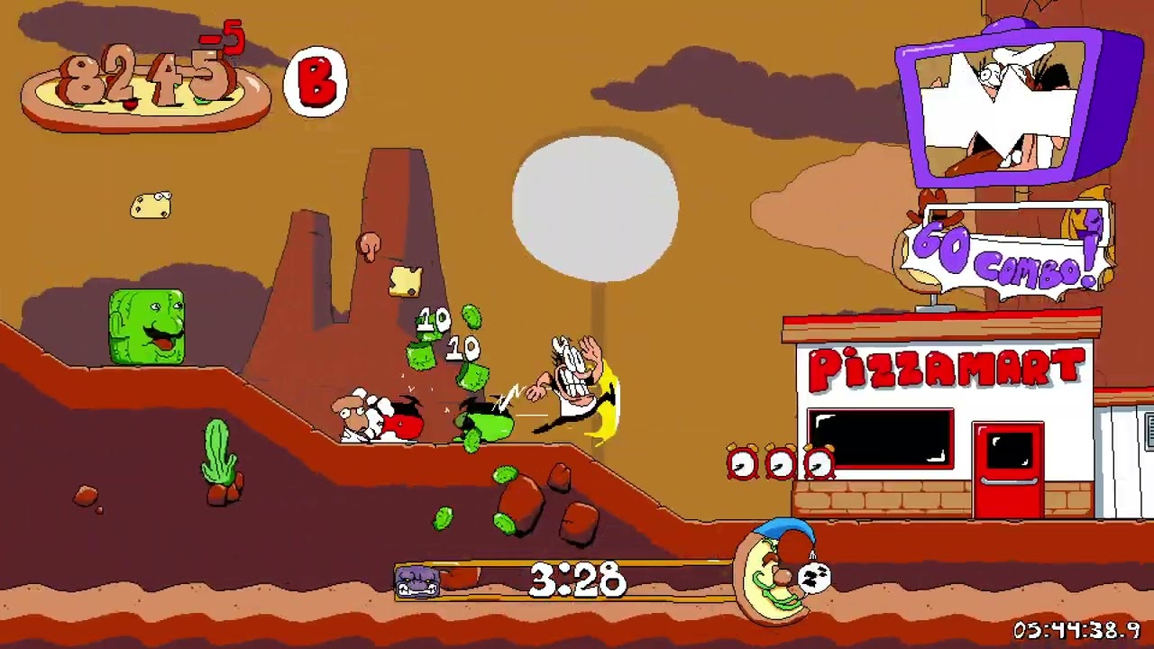 Pizza Tower - Oregano Desert P Rank