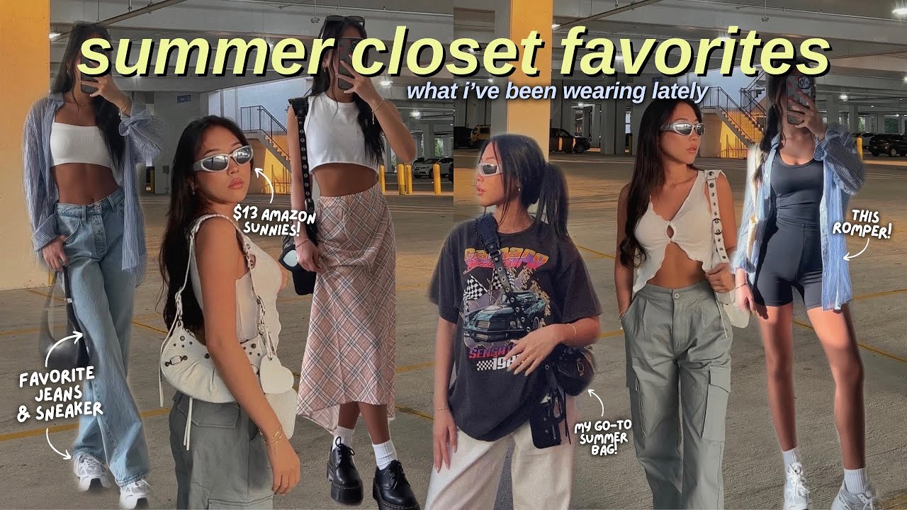 CURRENT FAVORITES 🍒 what i’ve been wearing this summer 2022
