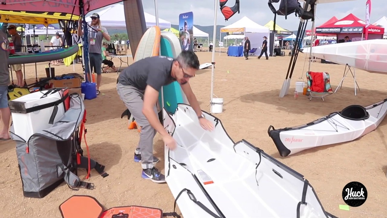Oru Kayak breakdown in less than 90 seconds