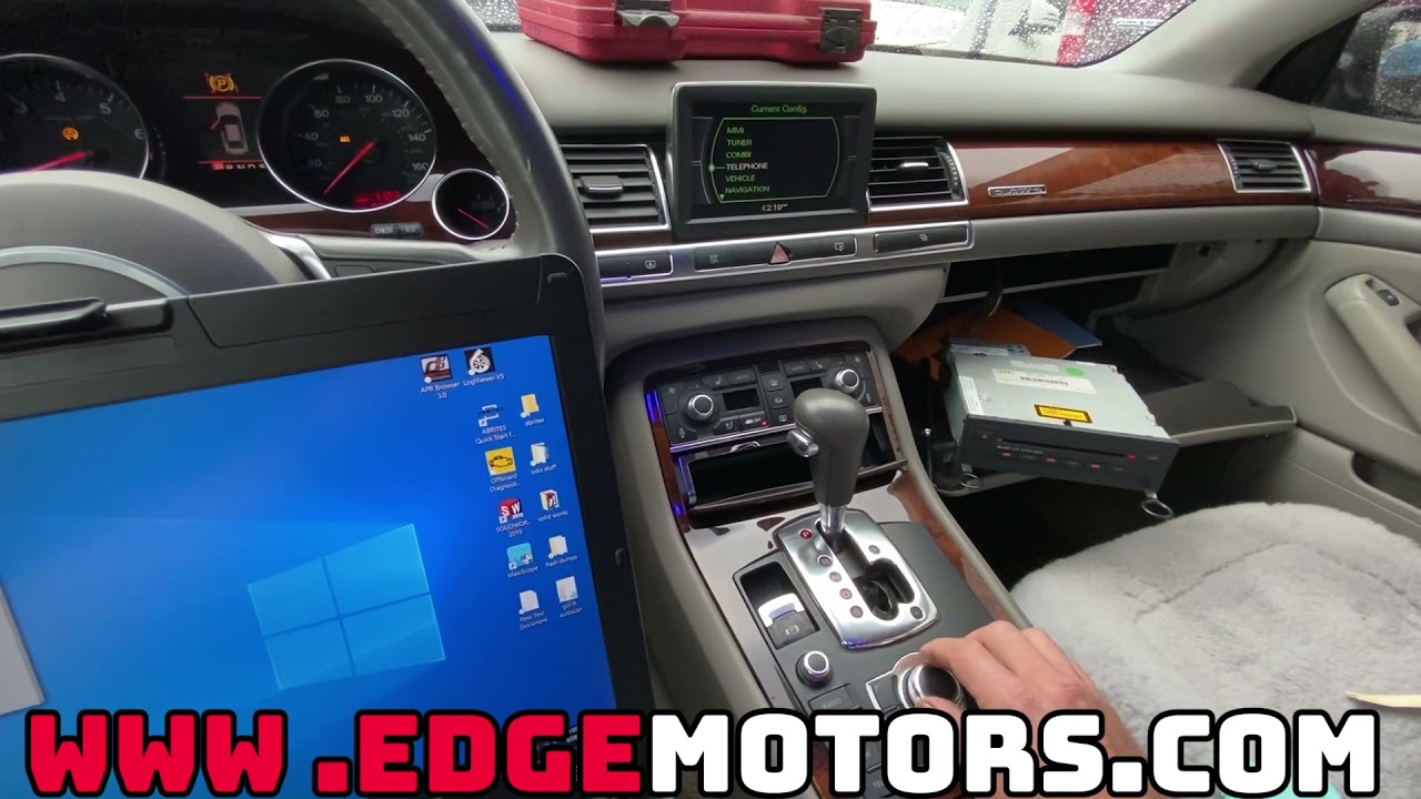 D3 Audi A8 MMI Options Missing Green Menu by Edge Moyors