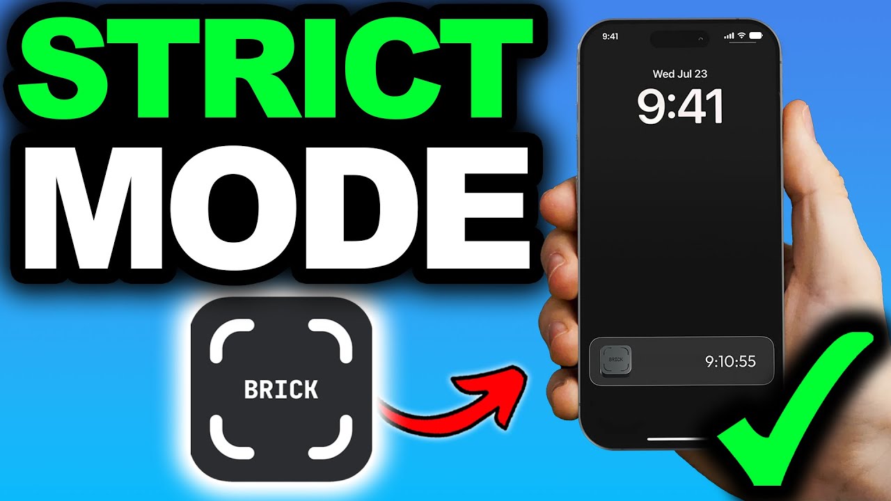Как включить/выключить строгий режим в приложении Brick | Как включить/выключить строгий режим в ...