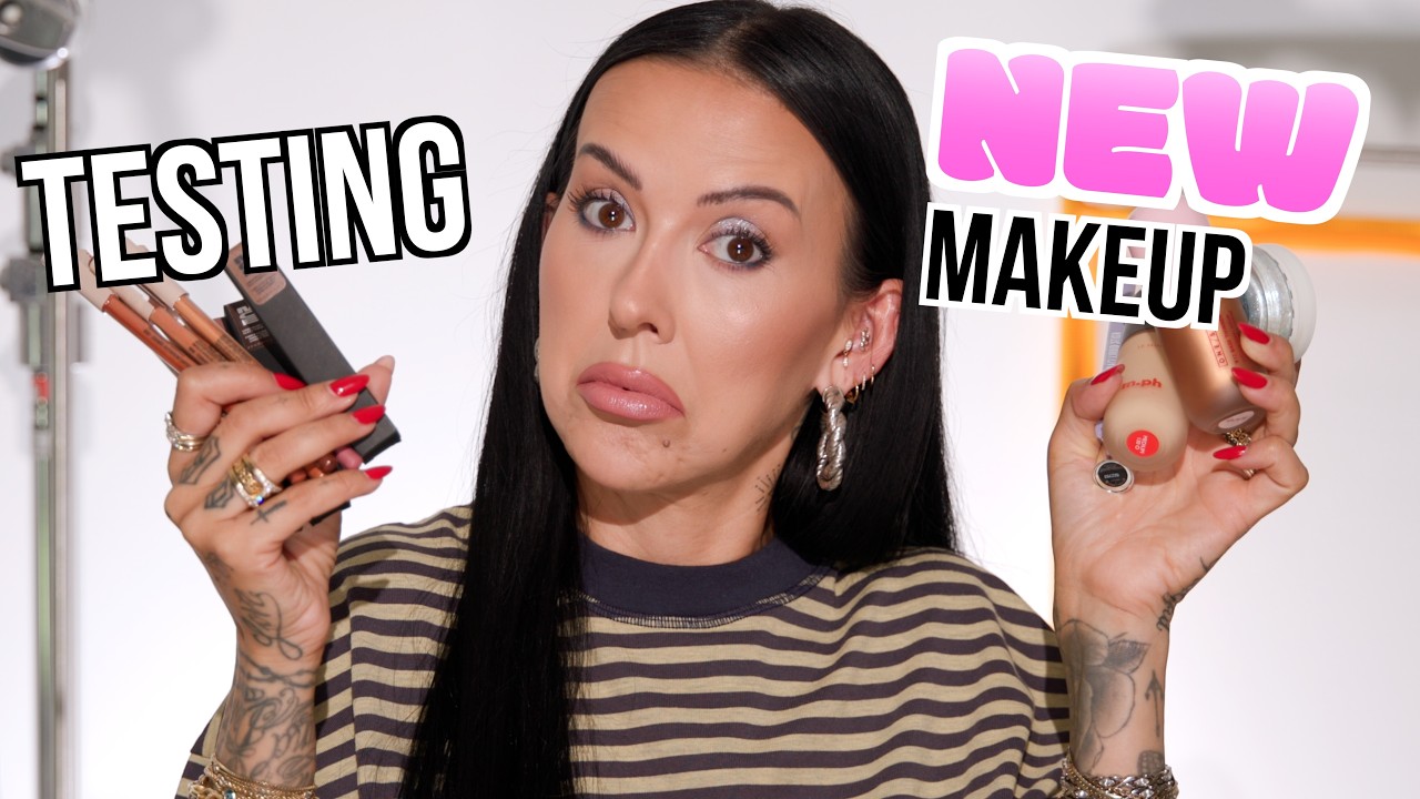 TESTING NEW MAKEUP!!!