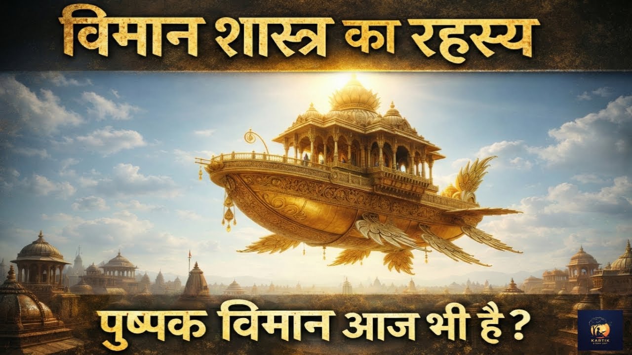 विमान शास्त्र का रहस्य | पुष्पक विमान सच था या मिथक? | प्राचीन भारत की उड़ने वाली मशीनें#VimanShastr