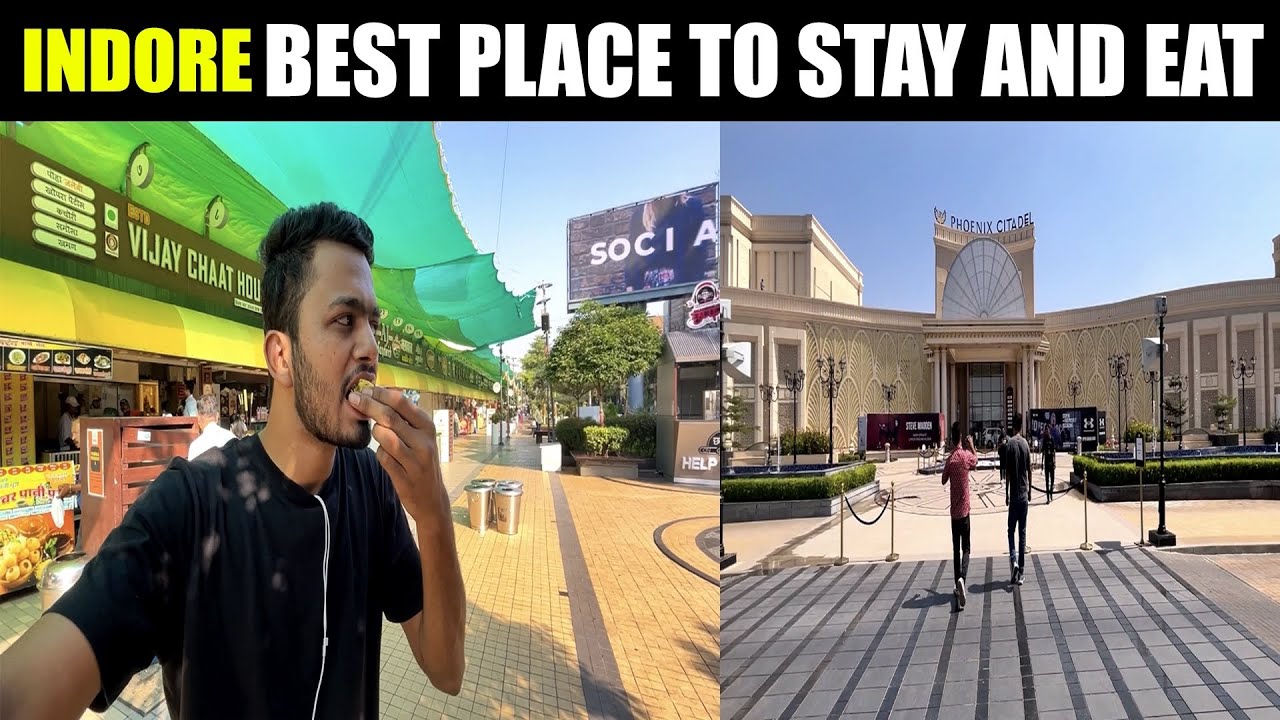 Best Budget OYO Hotel To Stay In Indore | 56 Dukaan Food And Pheonix Citadel Mall Review