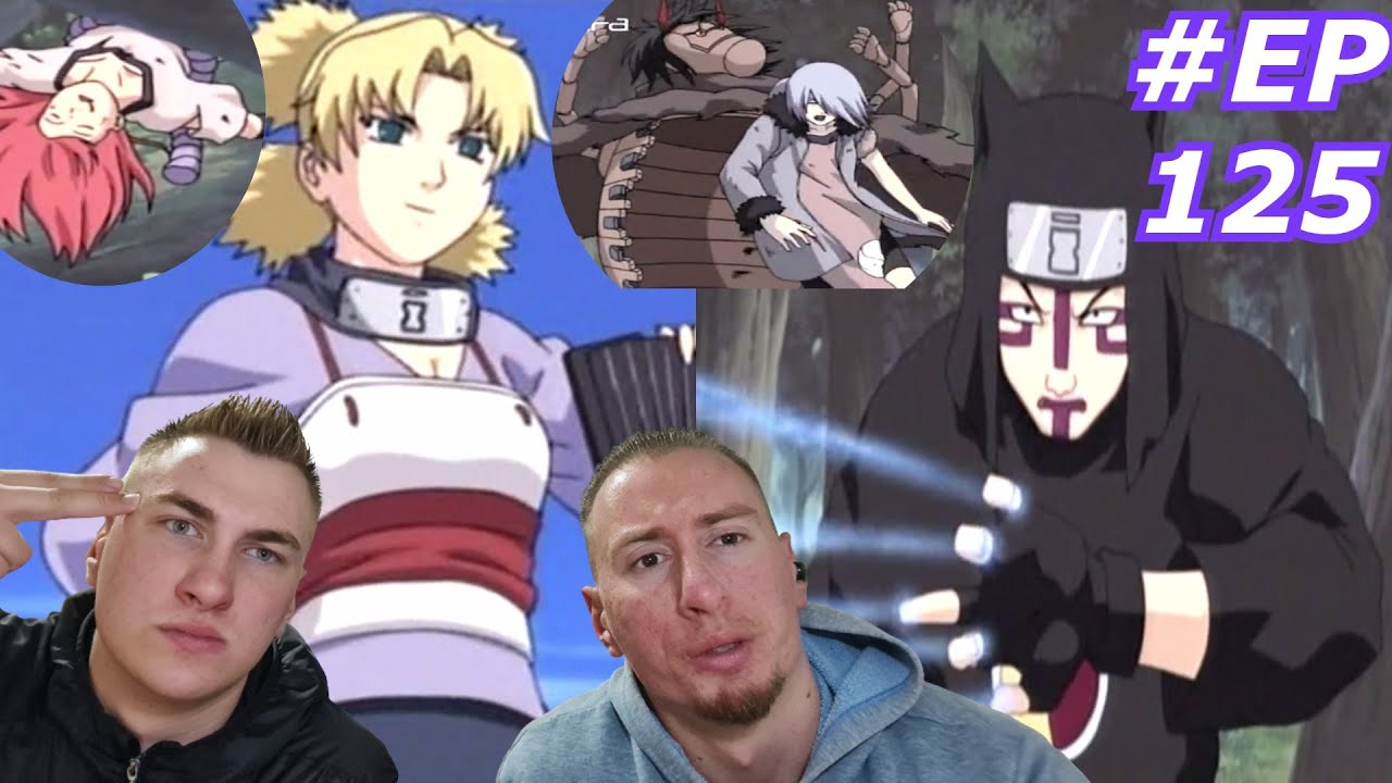 TEMARI VS TAJUJA !!! KANKURO VS SAKON !!! Naruto (na srpskom) Epizoda 125 REAKCIJA!!!