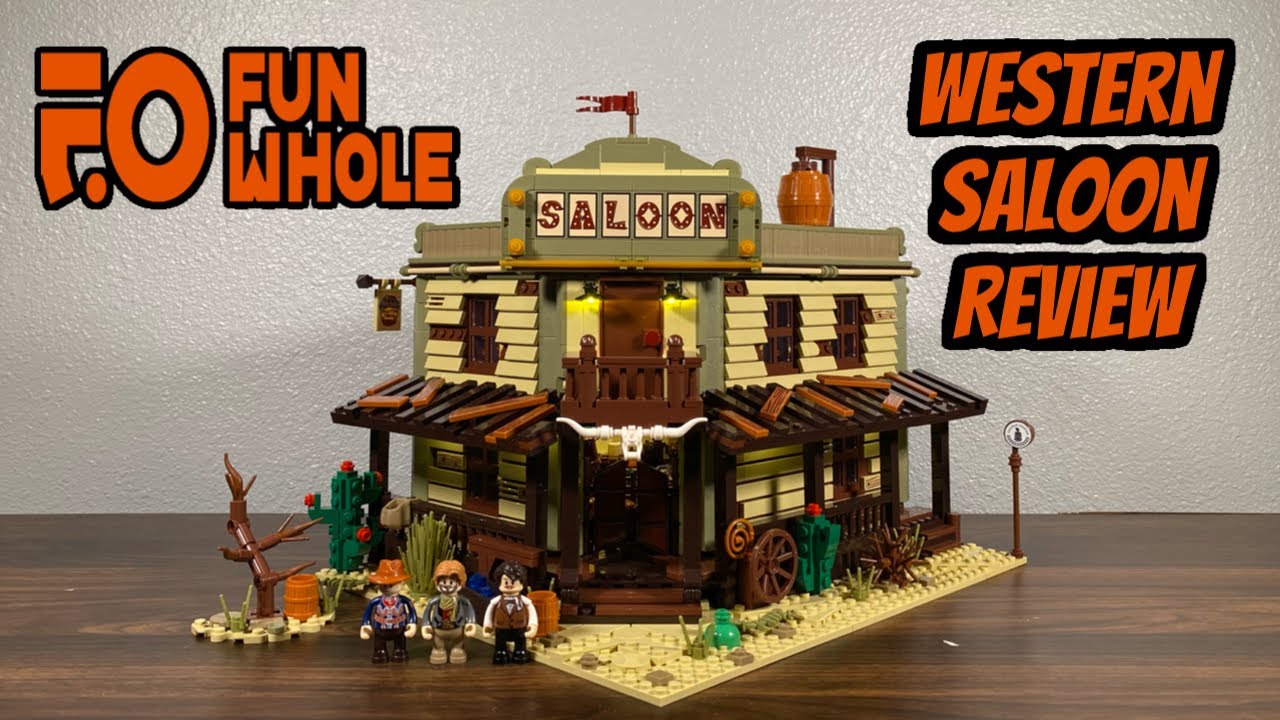 I Reviewed FunWholes Western Saloon Set