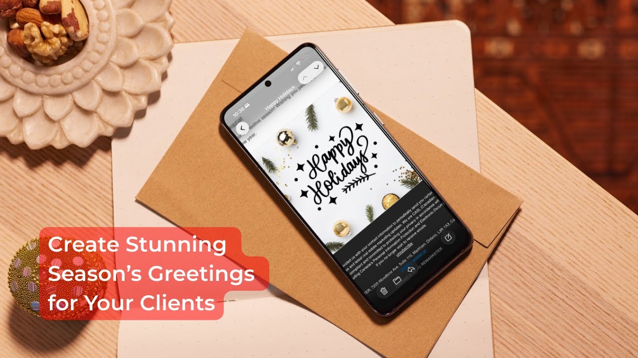 Create Stunning Season’s Greetings for Your Clients