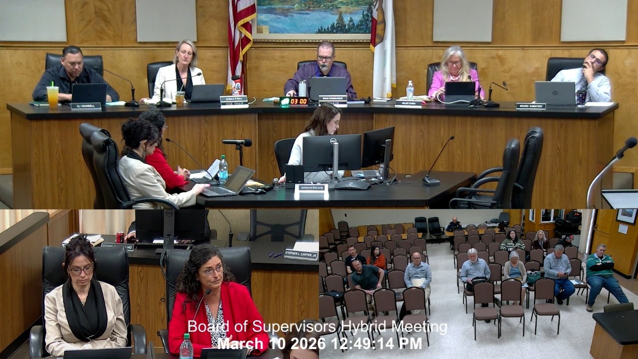 Board of Supervisors Tues Mtg 03-10-26 · Commercial Cannabis Regulations