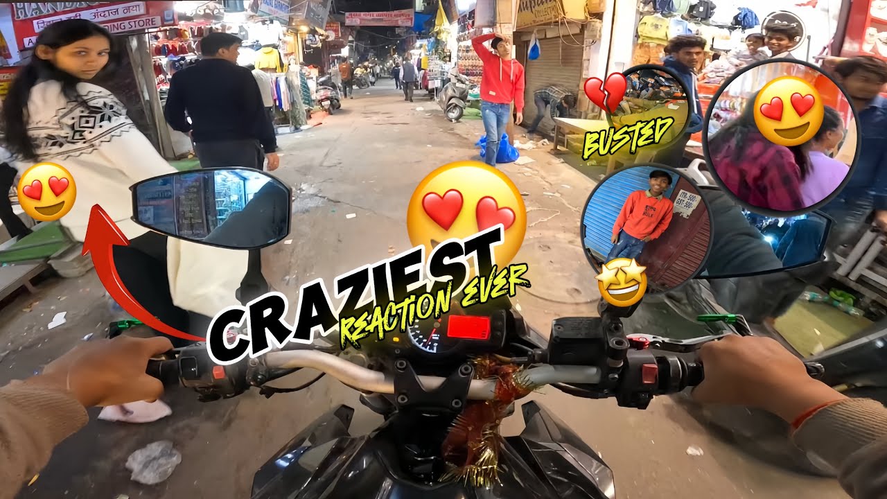 Cute Girl Reaction On My Benelli 600i || Public Reaction ❤️&zwj;🔥 || Market Reaction 🥵&hellip;