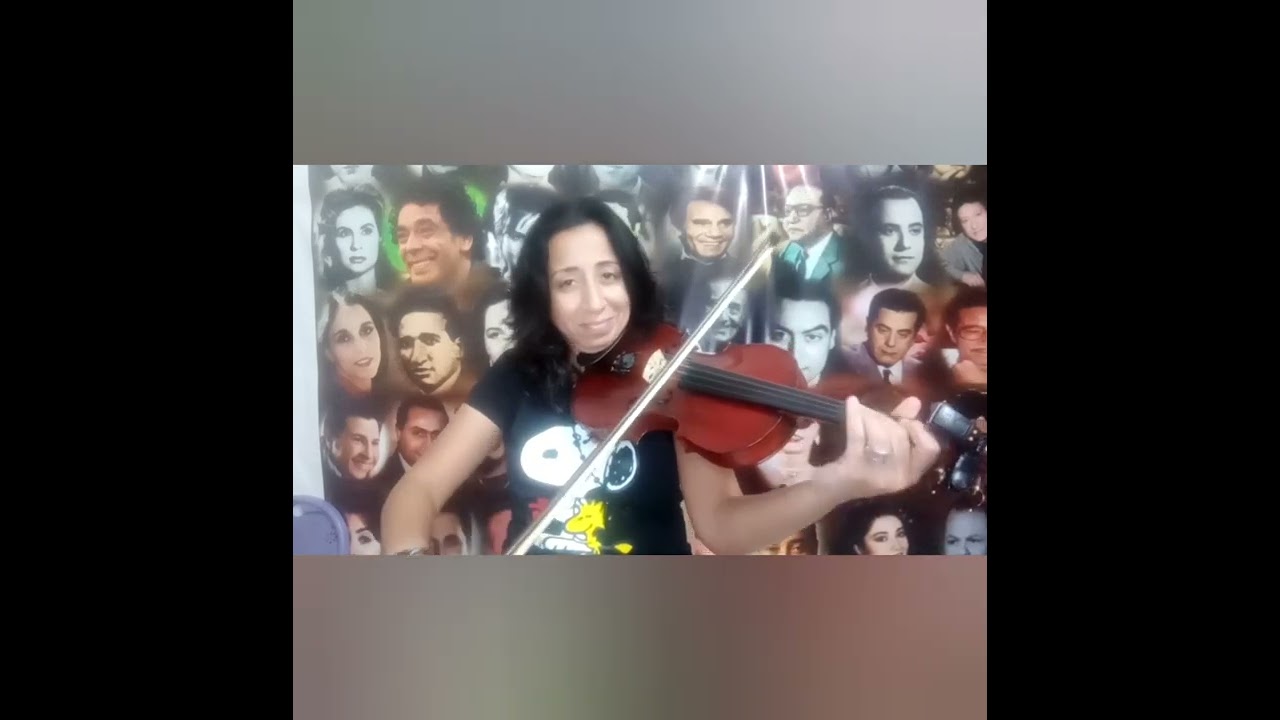 @ان راح منك يا عين @شادية@عزف كمان نهال محمد @