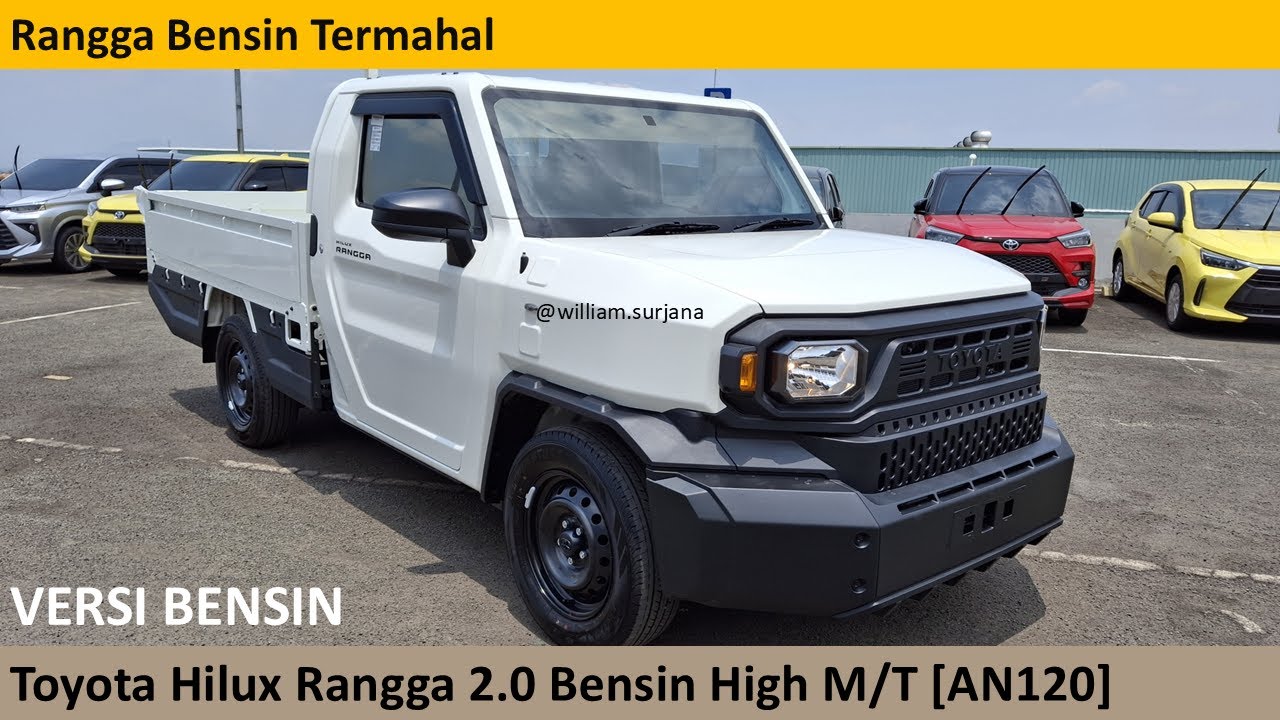 Toyota Hilux Rangga High 2.0 Bensin M/T [AN120] review - Indonesia