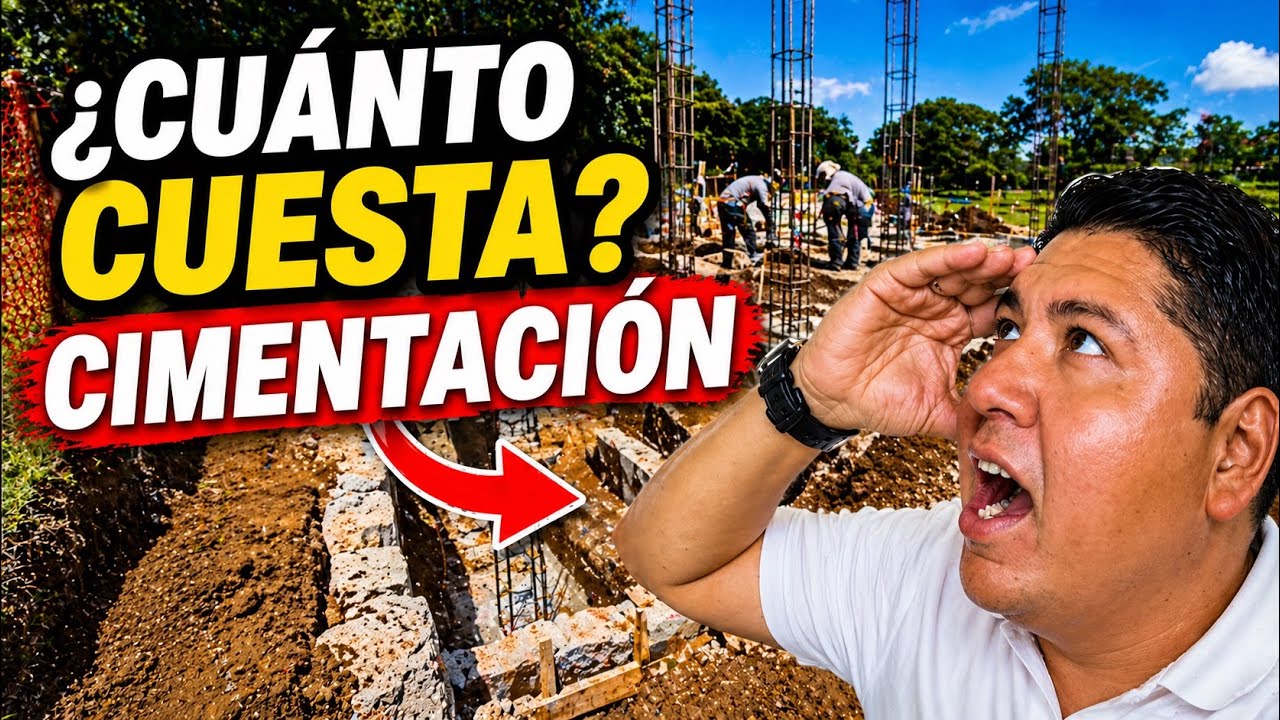 CUANTO cuestan los CIMIENTOS de una CASA💲