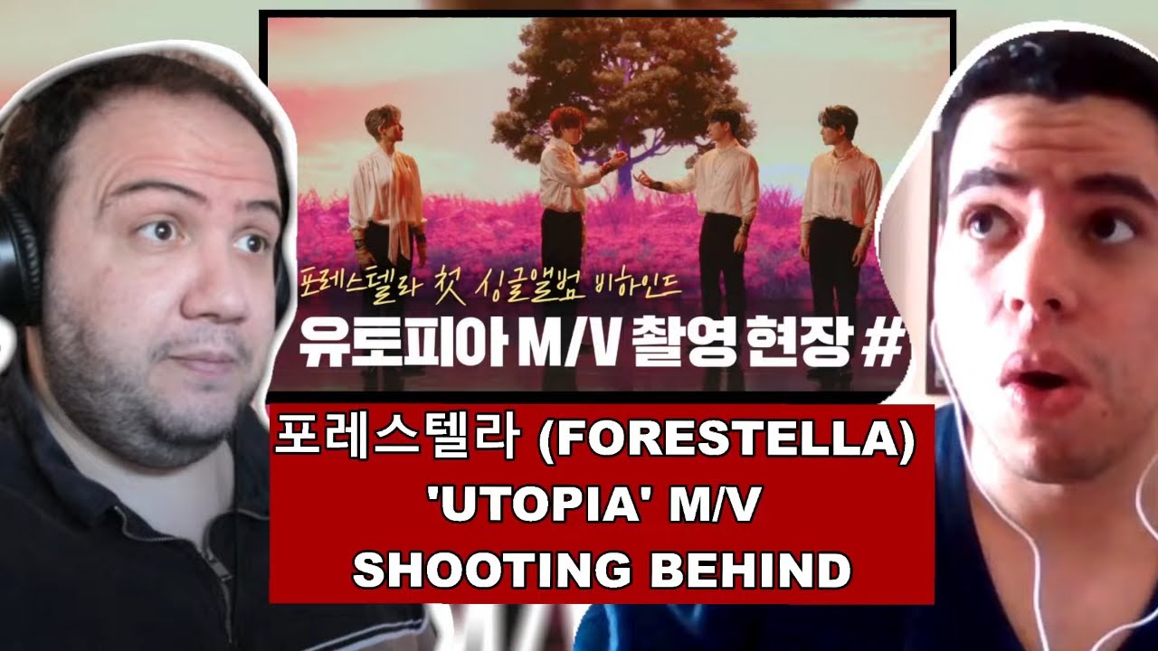 Forestella - Utopia M/V behind the scenes Part 1 - TEACHER PAUL REACTS
